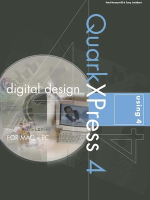 cover image of Digital Design using QuarkXPress 4